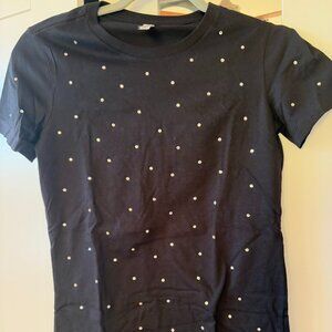 Women's Tee with Rhinestones